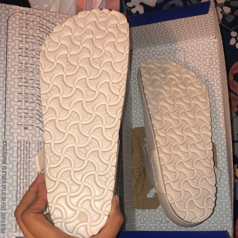 Birkenstock White Thong Sandals - Picture 3 of 5